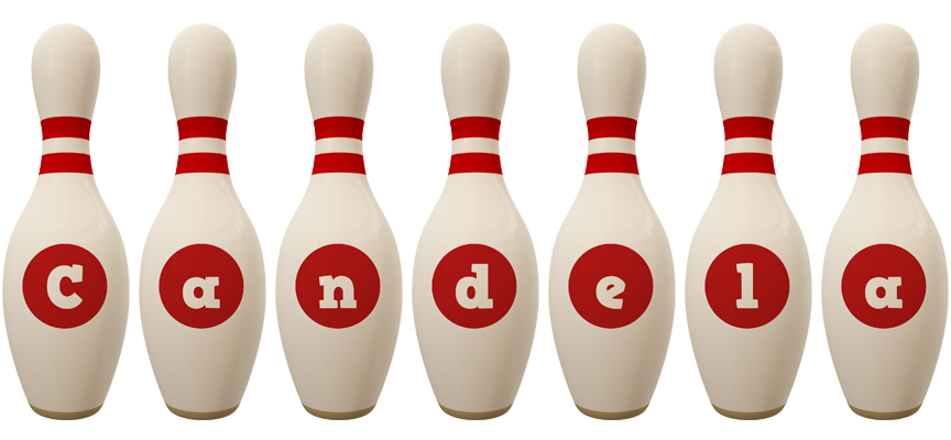 Candela bowling-pin logo