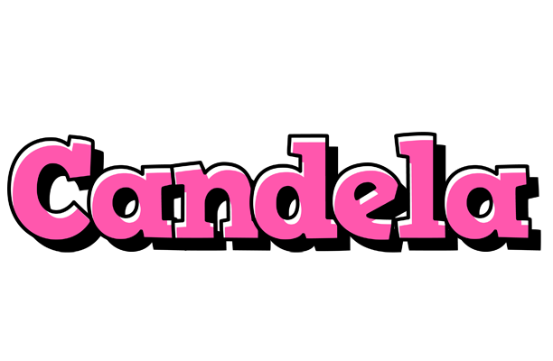 Candela girlish logo