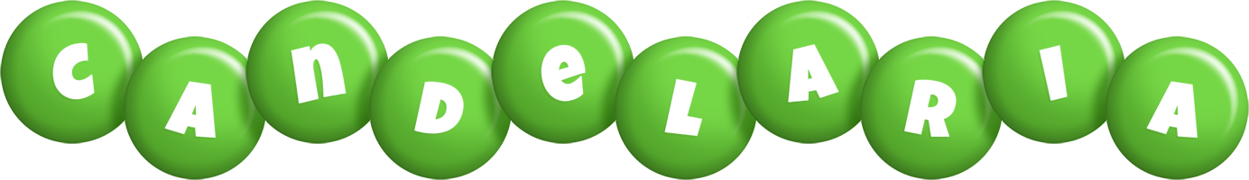 Candelaria candy-green logo