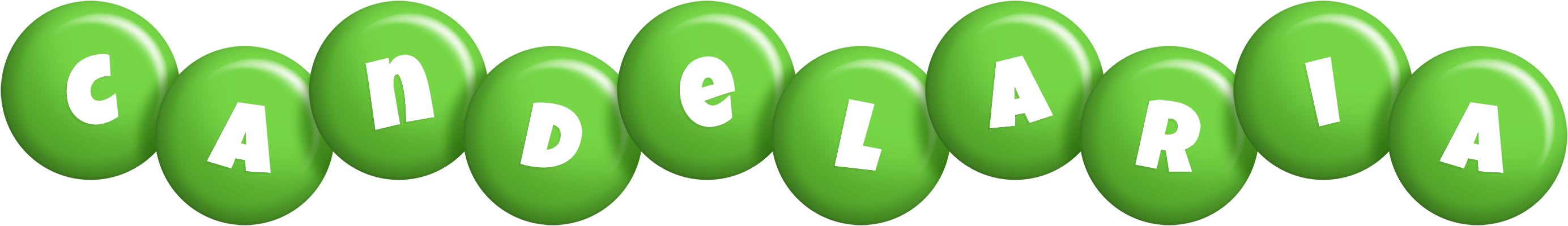 Candelaria candy-green logo