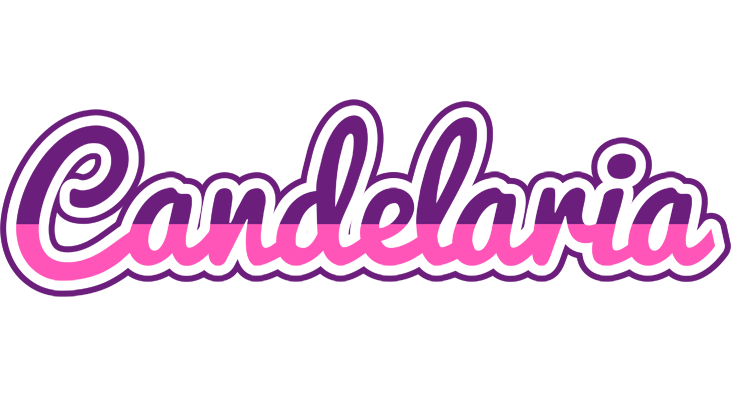 Candelaria cheerful logo