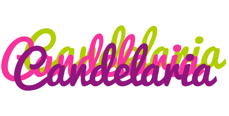 Candelaria flowers logo