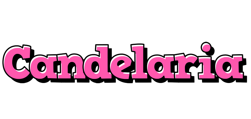 Candelaria girlish logo