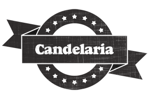 Candelaria grunge logo