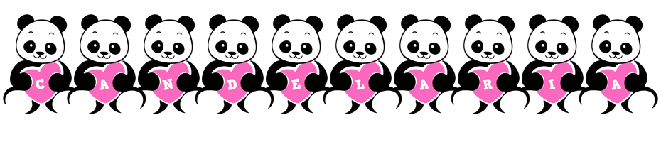 Candelaria love-panda logo