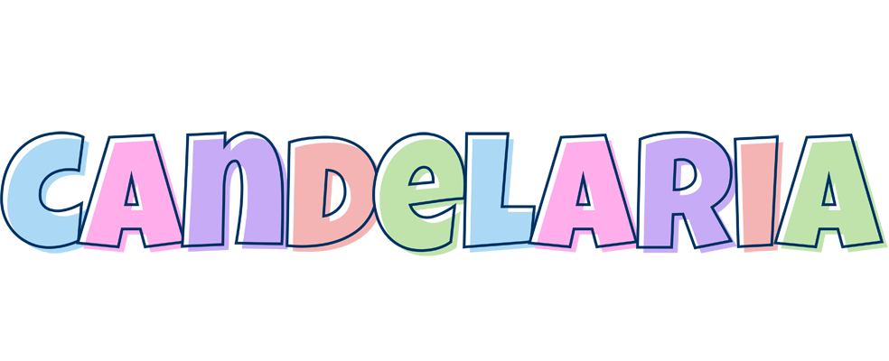 Candelaria pastel logo