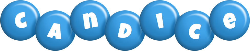 Candice candy-blue logo