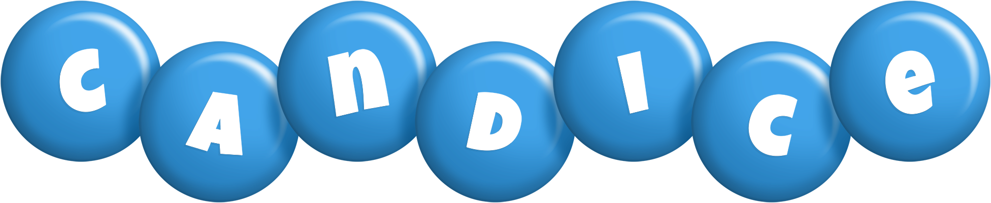 Candice candy-blue logo
