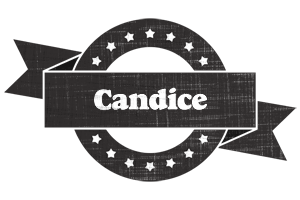 Candice grunge logo