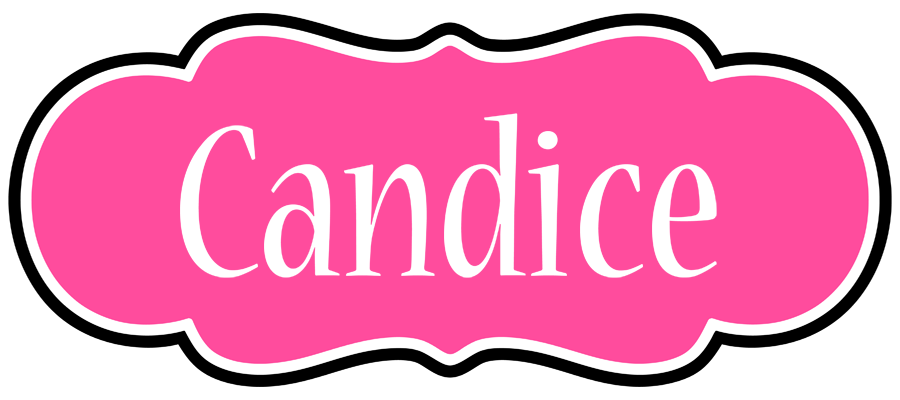 Candice invitation logo