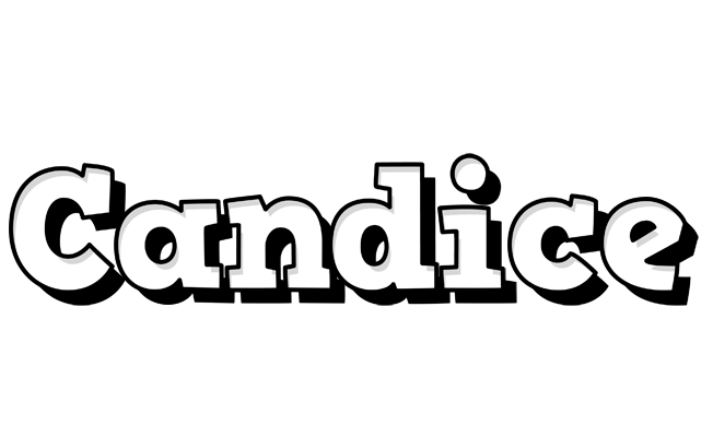 Candice snowing logo