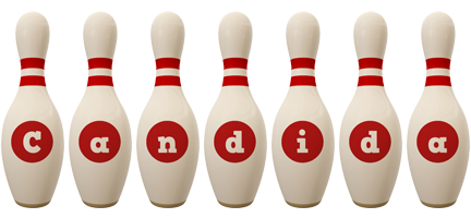 Candida bowling-pin logo