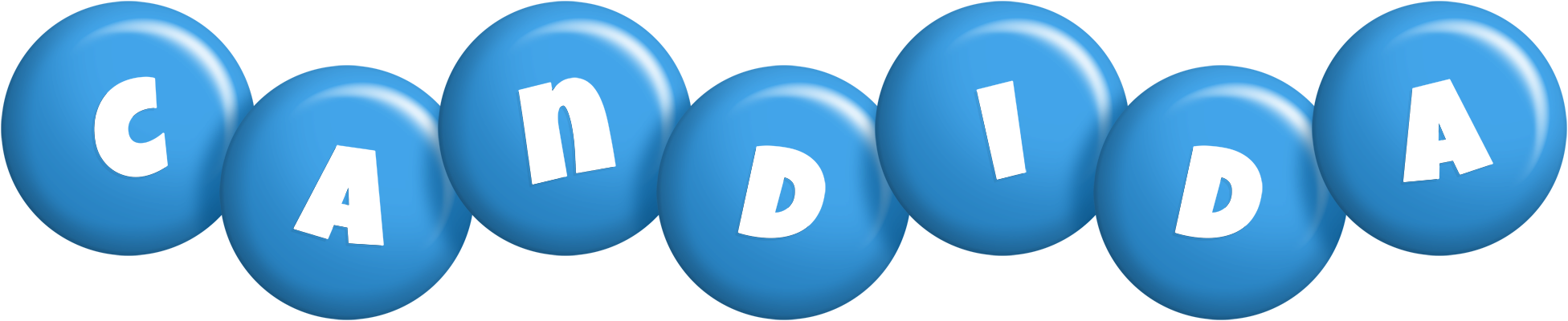 Candida candy-blue logo