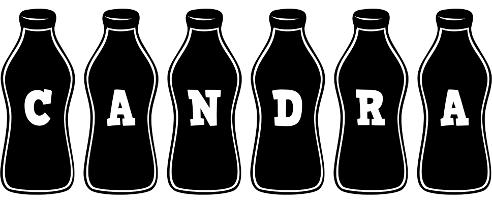 Candra bottle logo