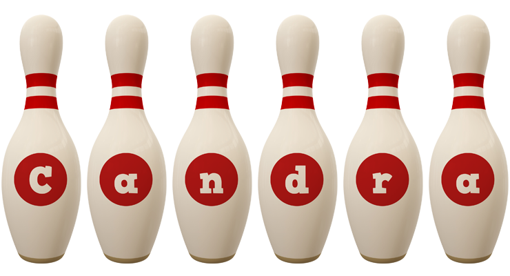 Candra bowling-pin logo