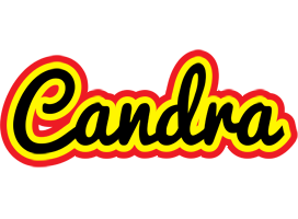 Candra flaming logo