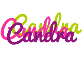 Candra flowers logo