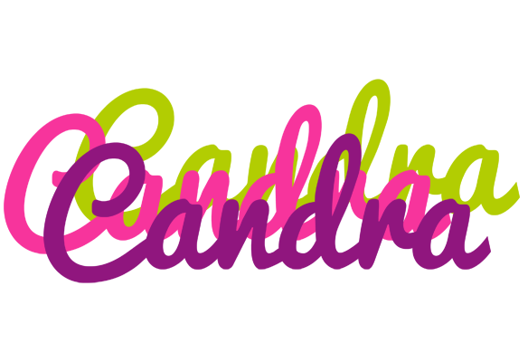 Candra flowers logo