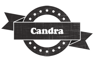 Candra grunge logo