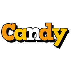 Candy cartoon logo