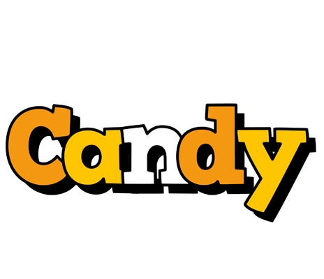 Candy cartoon logo