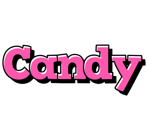 Candy girlish logo
