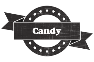 Candy grunge logo