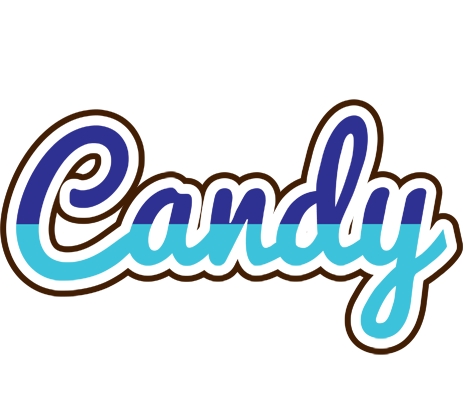 Candy raining logo