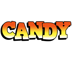 Candy sunset logo