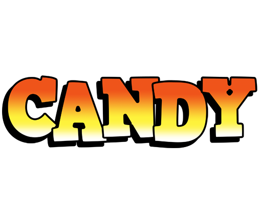 Candy sunset logo