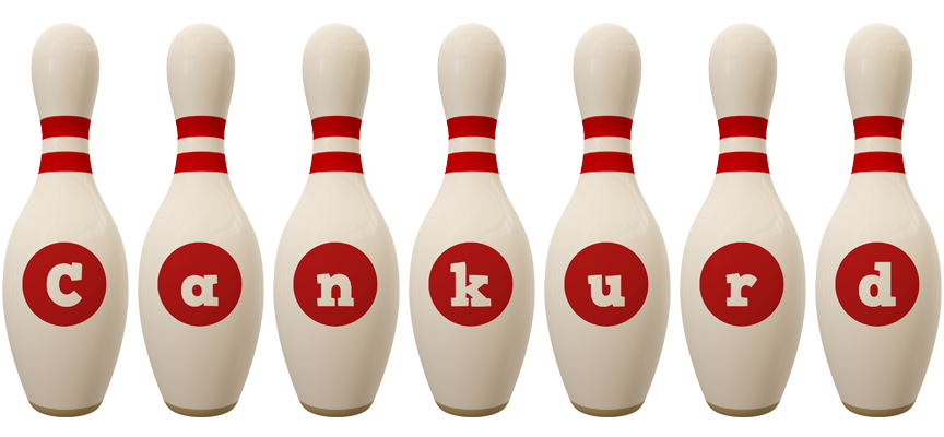 Cankurd bowling-pin logo