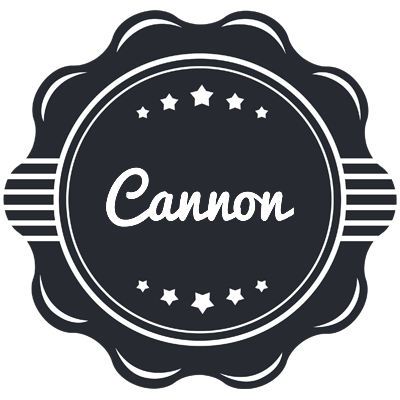 Cannon badge logo