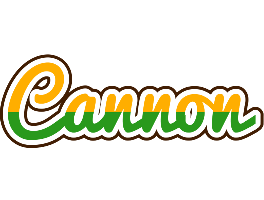 Cannon banana logo