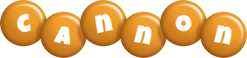 Cannon candy-orange logo
