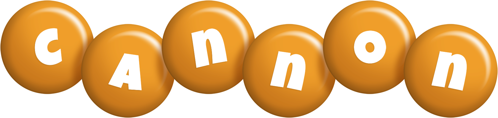 Cannon candy-orange logo