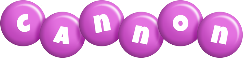 Cannon candy-purple logo