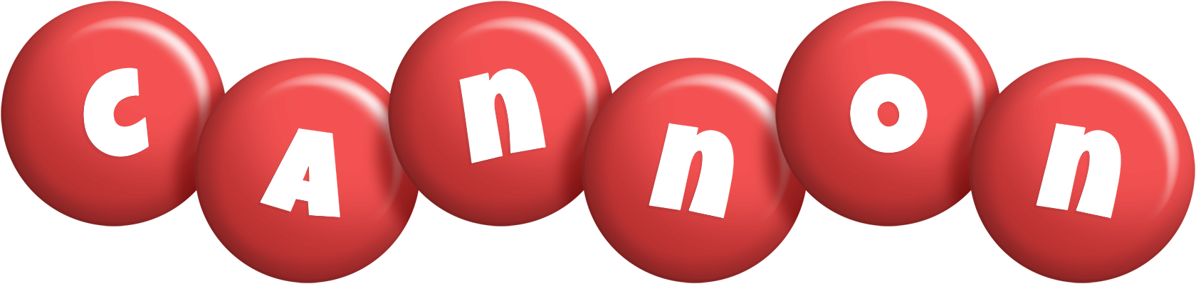 Cannon candy-red logo