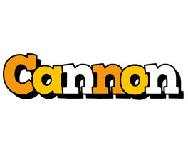 Cannon cartoon logo
