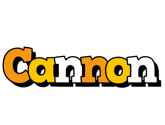 Cannon cartoon logo