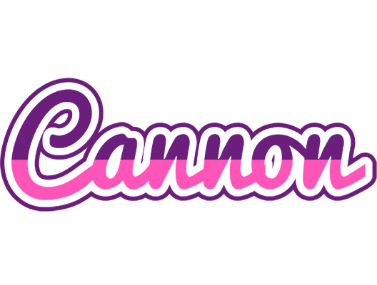 Cannon cheerful logo