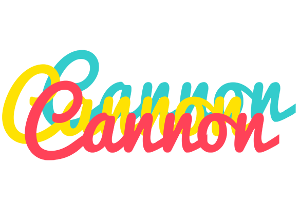 Cannon disco logo