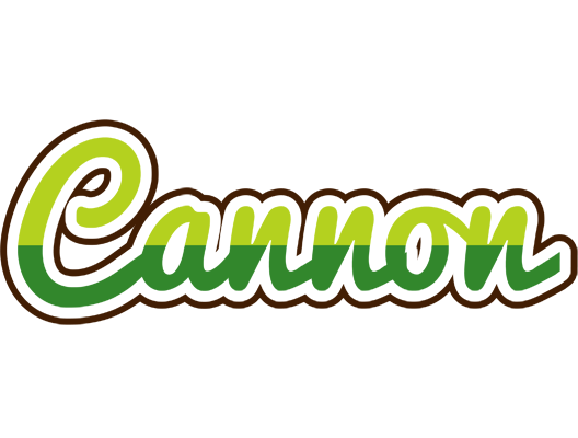 Cannon golfing logo