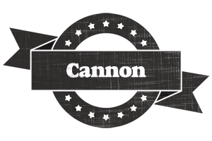 Cannon grunge logo