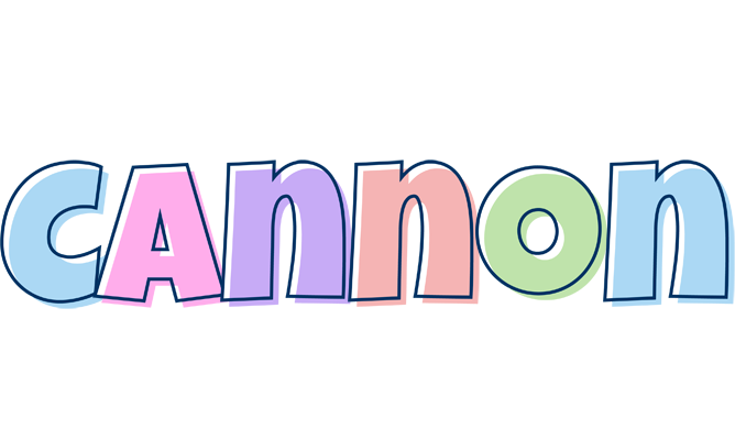 Cannon pastel logo
