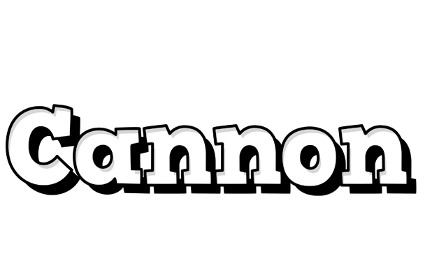 Cannon snowing logo