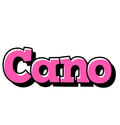 Cano girlish logo