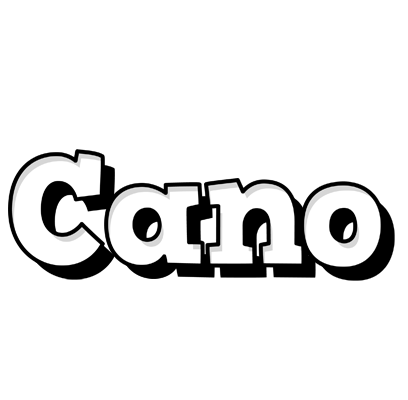 Cano snowing logo