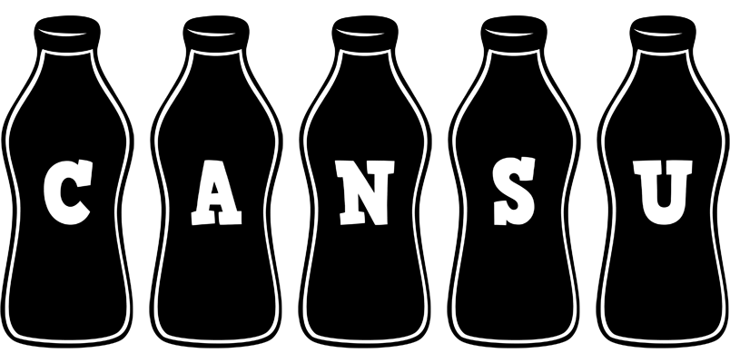 Cansu bottle logo
