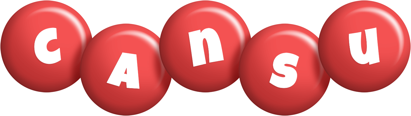 Cansu candy-red logo