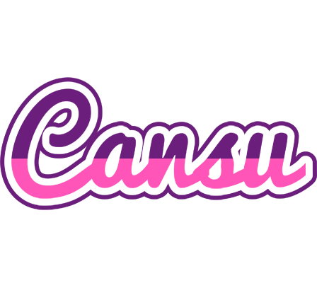 Cansu cheerful logo